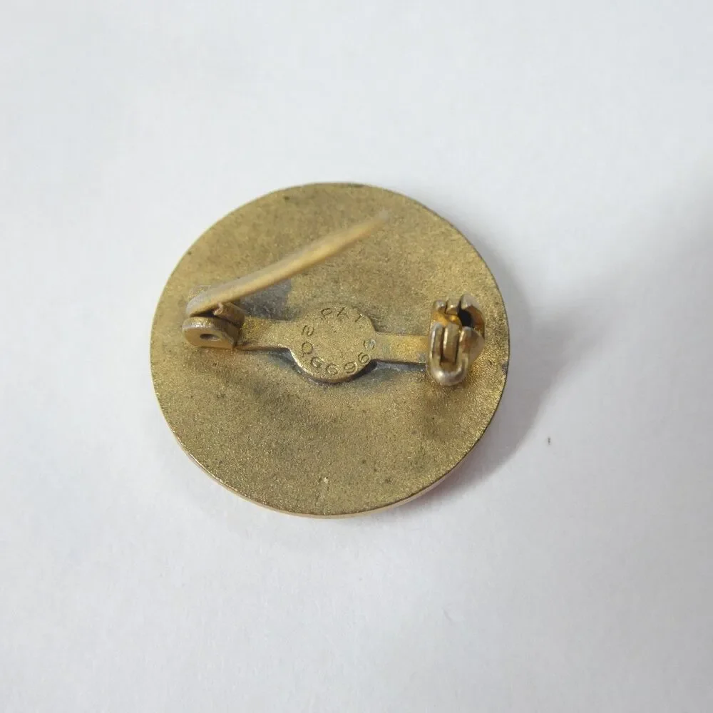 NEOP Junior New England Order of Protection Lapel Pin Vintage Enamel Fraternal